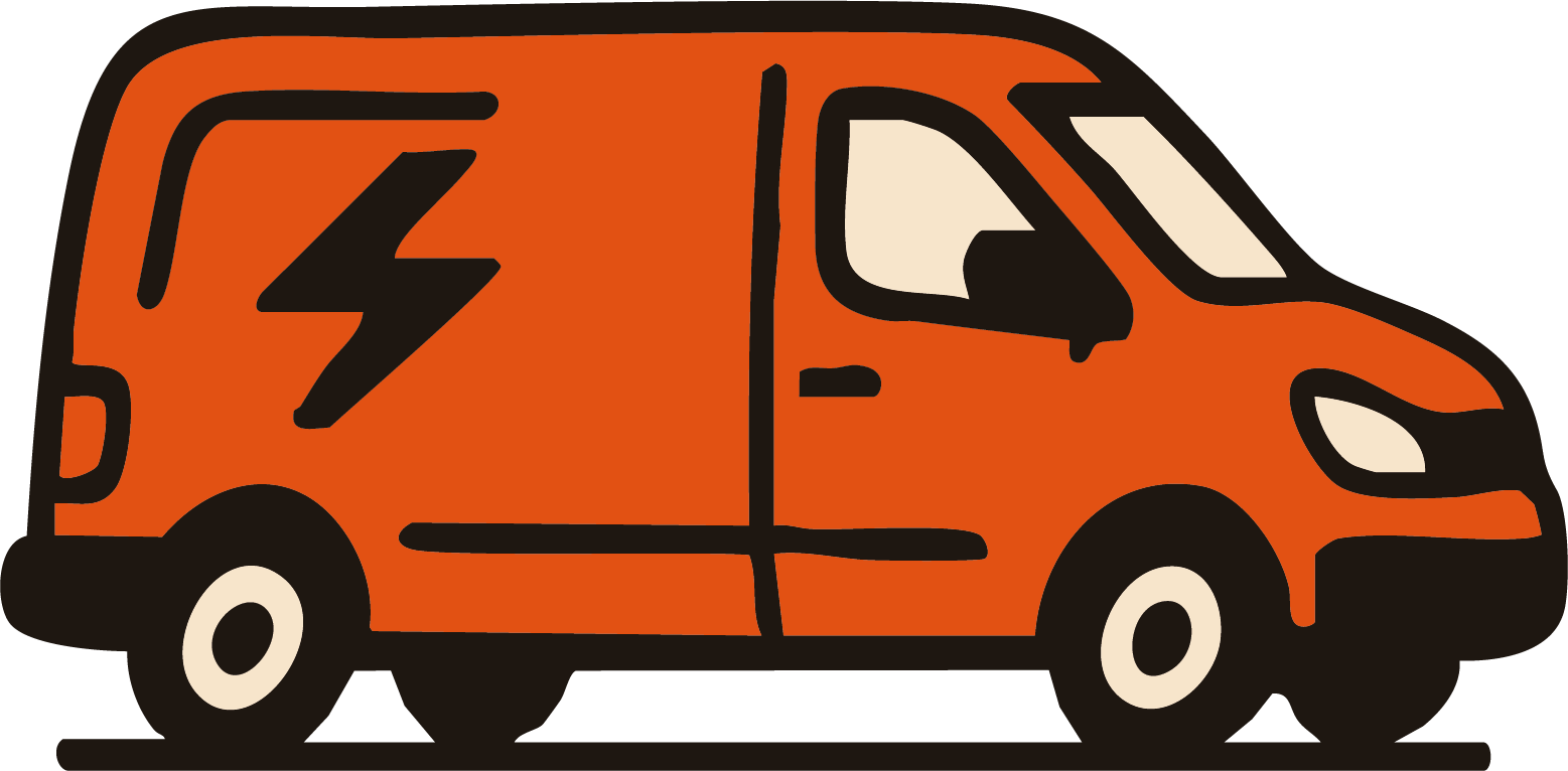 SWB van courier